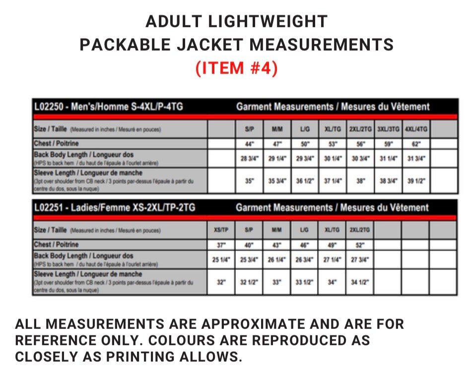 Lightweight Packable Jacket